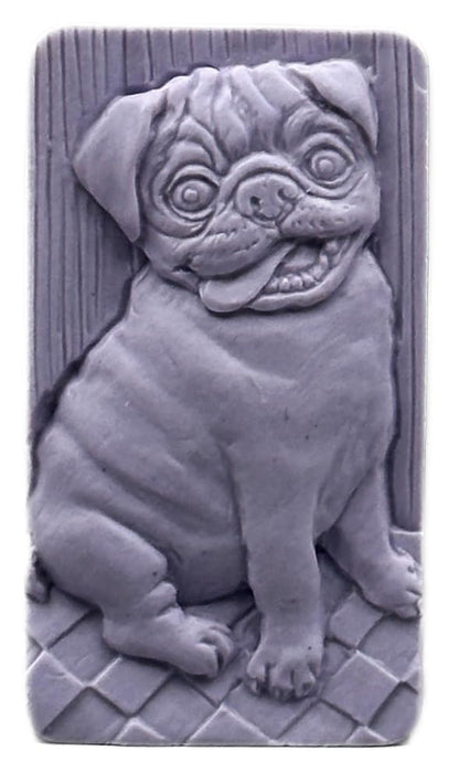 DOG SILICONE MOLD for SOAP MAKING and OTHER CRAFTS, 4 DESIGNS DOGS, PUG, LABRADOR, ALL PAWS MATTER