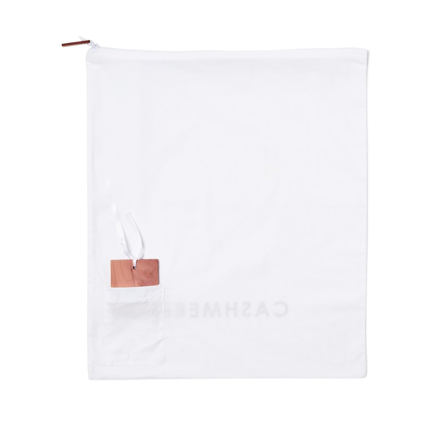 Delicates, Cashmere Wool Sweater Storage Bag Pouch Set with integrated Cedar Wood (Wool)