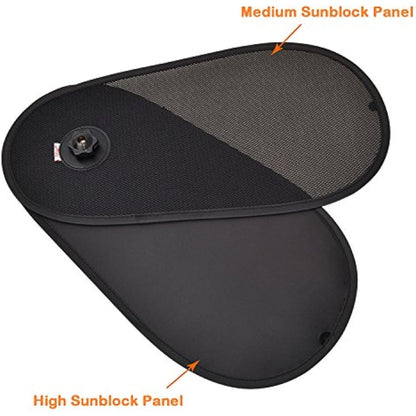 TFY Car Window Sunshine Blocker Sun Shade Protector for Baby & Kids - Fit Most of Car Vehicle