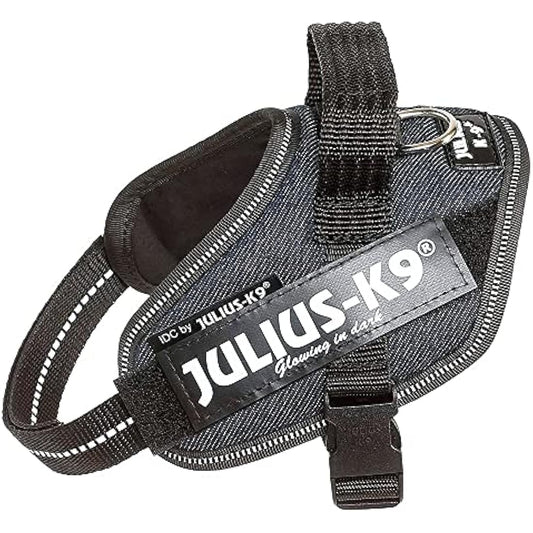 IDC Powerharness, Size: XS/Mini-Mini, Denim