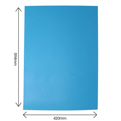Artway Soft Cut Polymer A2 Sheets - Ideal for Printmaking/Lino Printing  Pack of 3 Sheets - Blue