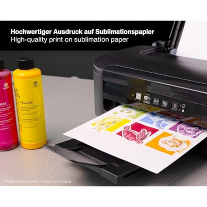 Octopus 4x 500 ml Sublimation ink compatible for Epson, Brother, Roland, Mimaki, Mutoh, CMYK
