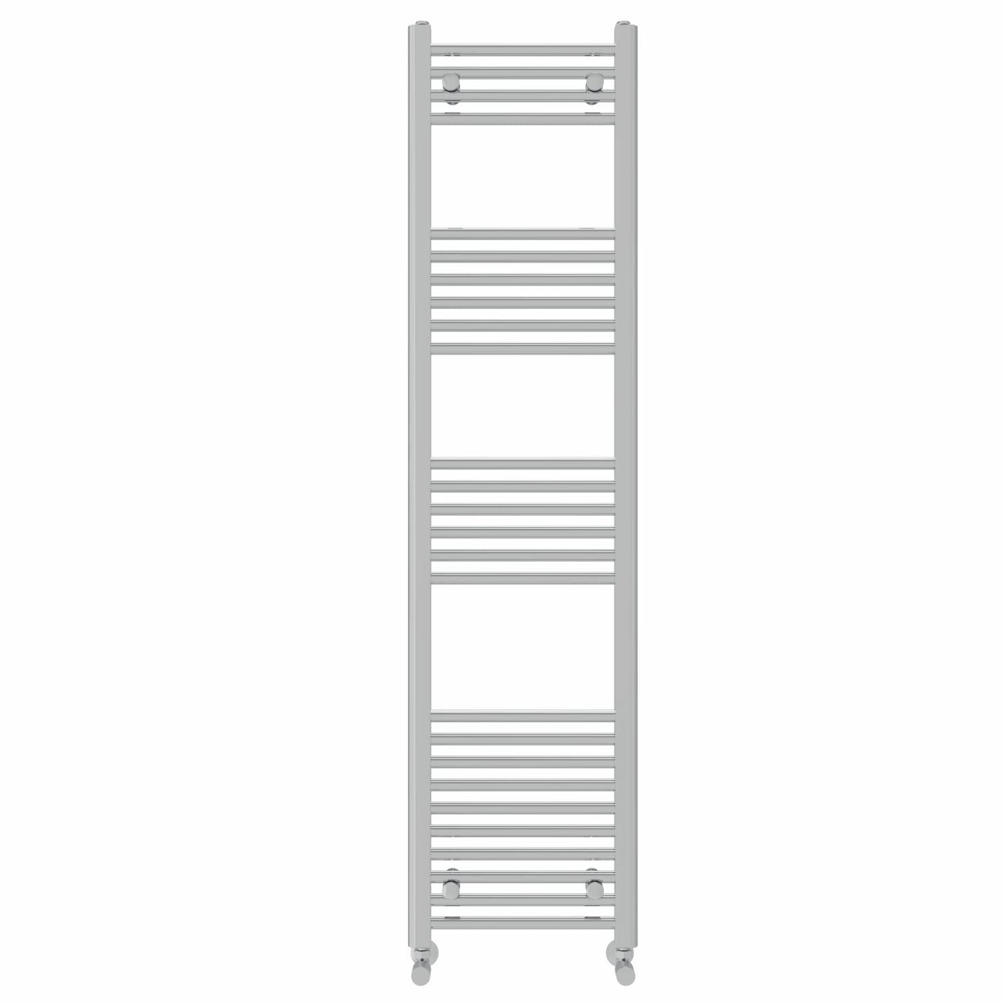 NRG Chrome Heated Towel Rail Straight Designer Radiator, 1600×400mm