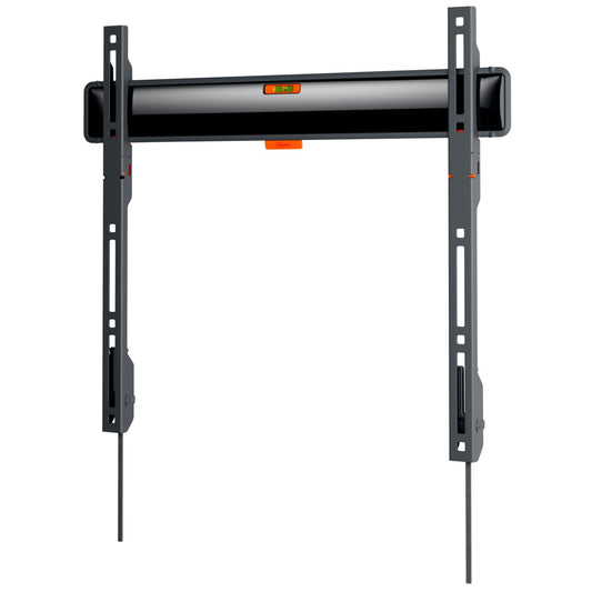 Vogel's TVM 3405 fixed TV wall bracket for 32-77 inch TVs, Max. 110 lbs (50 kg), Flat TV wall mount max. VESA 400x400, Universal compatibility,