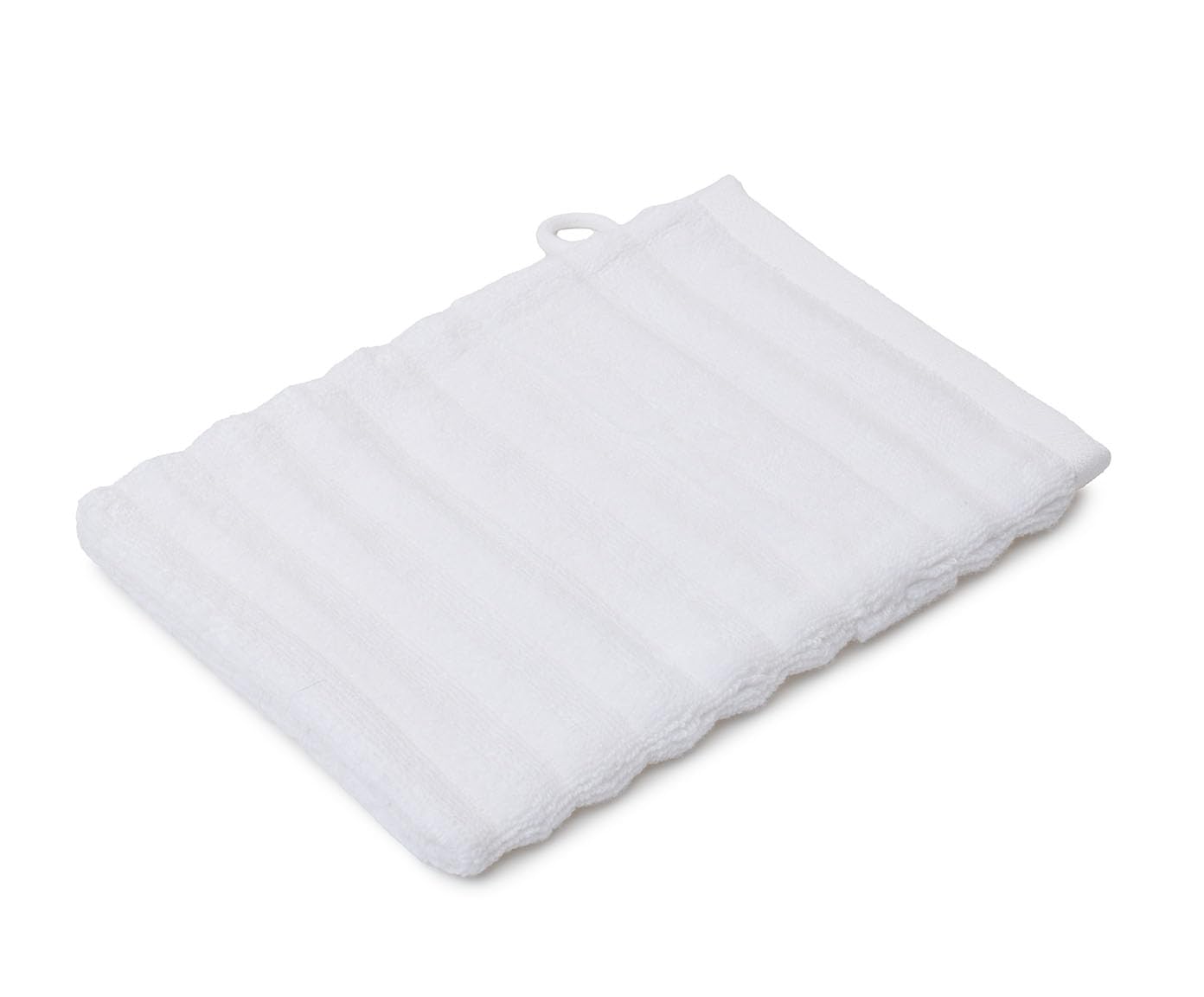 2erSet Frottier MAILAND,CO/CV (Bamboo),70%/30%,Waschhandschuh,17x24,weiß