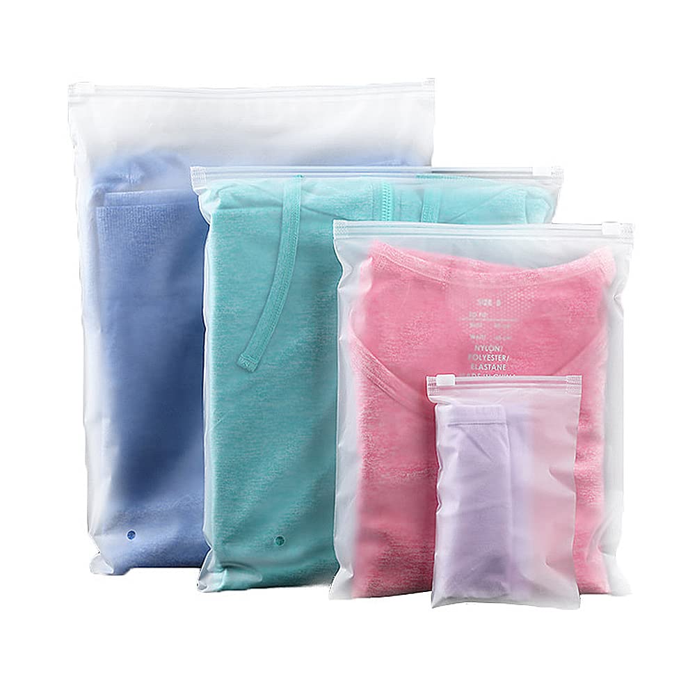20 Pcs Zip Lock Bags, Travel Storage Clothes Bag, Reusable Hospital Bags