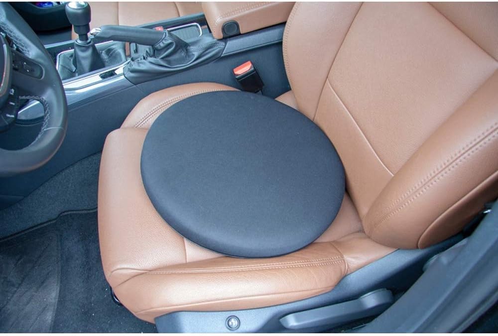 AutoStyle Comfortline Rotating cushion - Black - Diameter 39cm