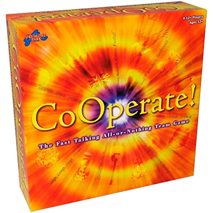 Drumond Park Co-operate, Board Games for Families and Teenagers, Fast Talking Board Game for Adults suitable From 12+ Years