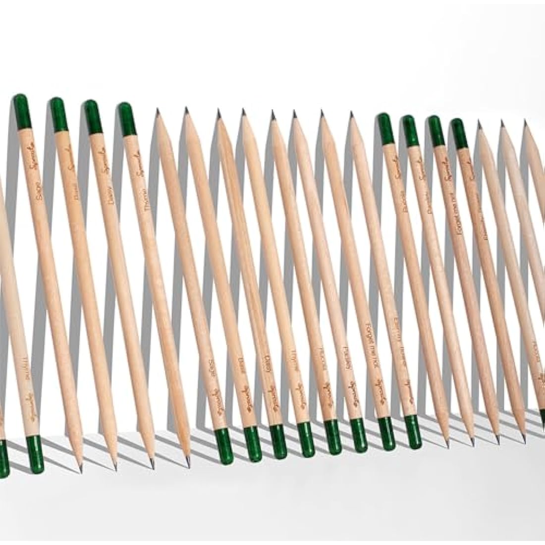 SproutWorld Wood-Cased Pencils | Teacher's Edition | #2 HB Pre-Sharpened Graphite Plantable Wooden Pencils with flower, Herb & Vegetable Seeds | Gift Engraved with Inspirational Quotes | 32 Pack