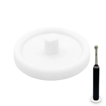 Oral Care Brand Electric Toothbrush Stand & Drip Tray White, Single