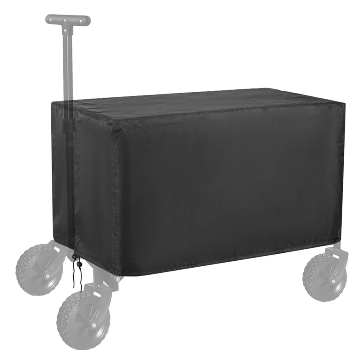 VOANZO Foldable Wagon Camping Trailer Cover, 420D Thickened Oxford Cloth Cover For Camping Trolley,Outdoor Waterproof (97x56x51cm 420D)