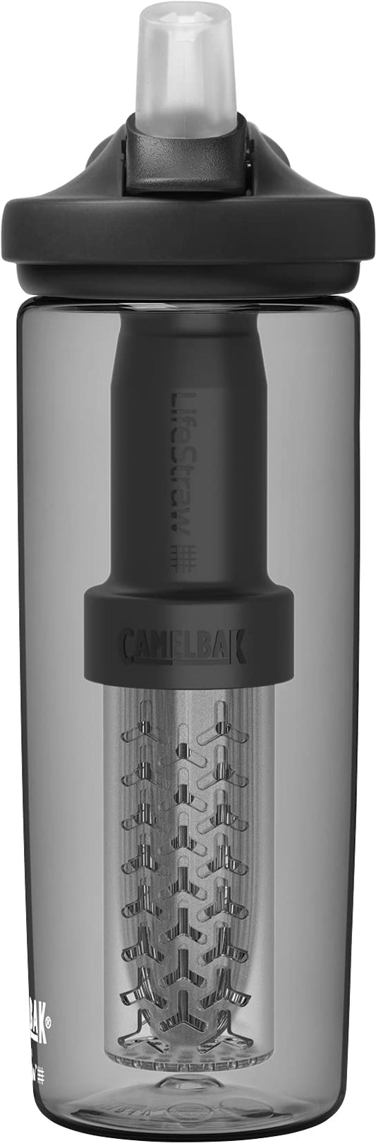 Camelbak Eddy+ 20Oz, Filtered By Lifestraw, Charcoal