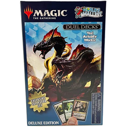 Worlds Smallest Magic: The Gathering Exclusive Collector Set Featuring Ajani VS. Nicol Bolas and Heroes VS. Monsters Duel Decks (MTGCollector)