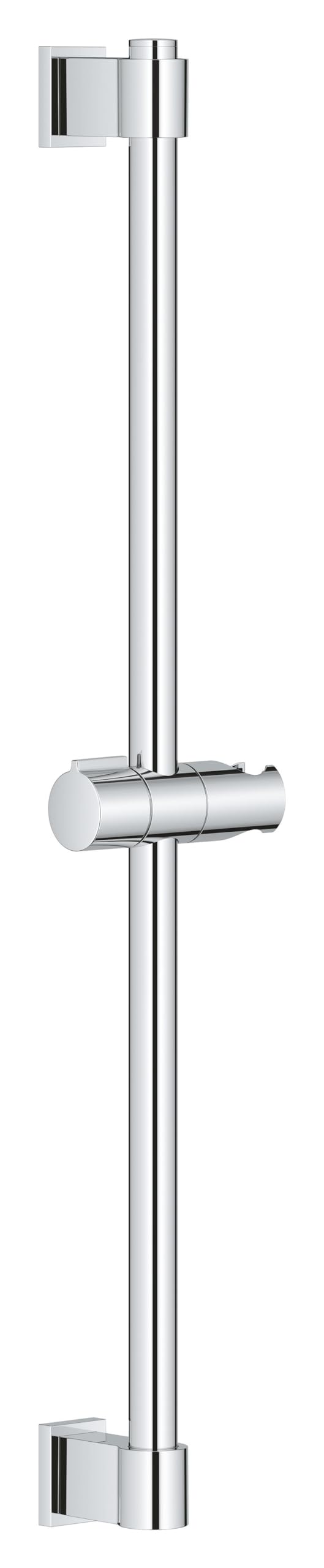 GROHE Vitalio Universal QuickFix - Shower Rail, 60 cm (with Wall Holders, Glide Element and Swivel Holder, Holding Force Maximum 20 kg)