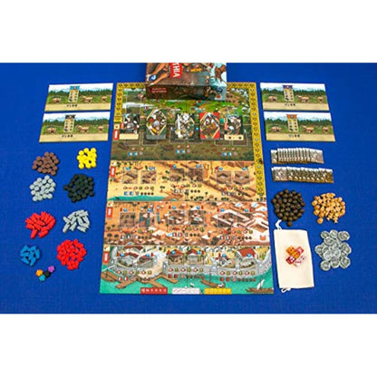 Renegade Game Studio | Raiders of Scythia | Board Game | Ages 12+ | 1-4 Players | 60-80 Minutes Playing Time, Multicolor