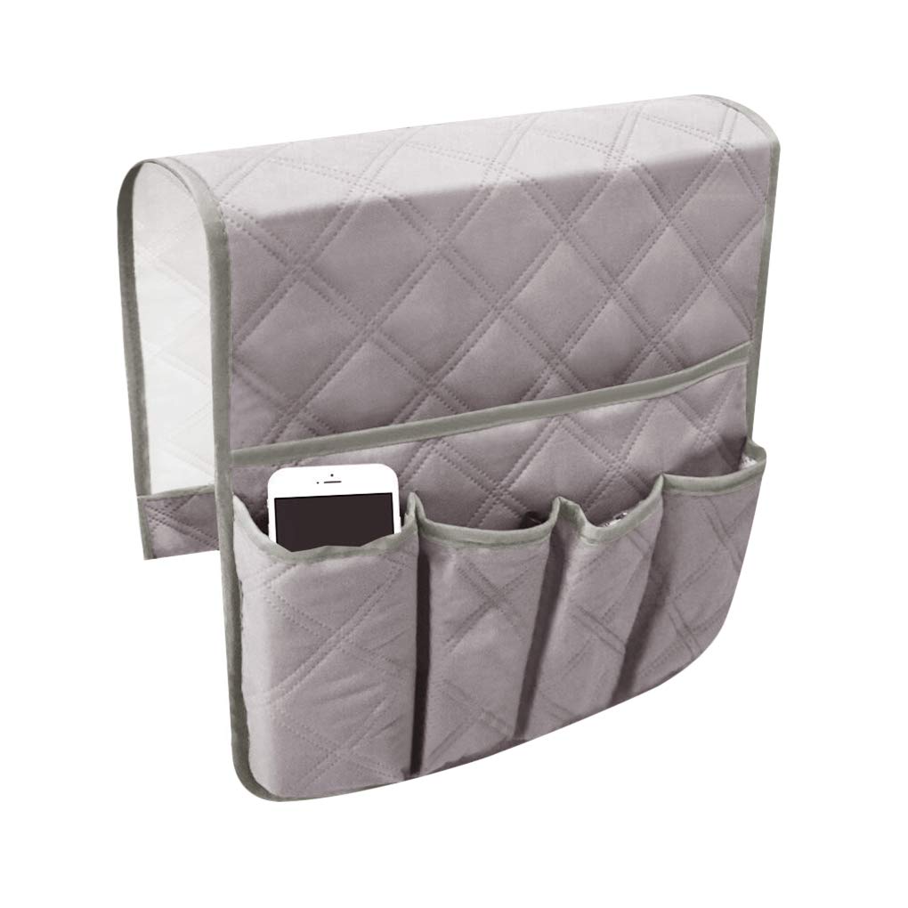 Arm Rest Organiser Hanging Sofa Caddy Storage Bag TV Remote Control Holder Armchairs Couch Organiser Phone Drink Glassse Foldable Pouch Chair Tidy