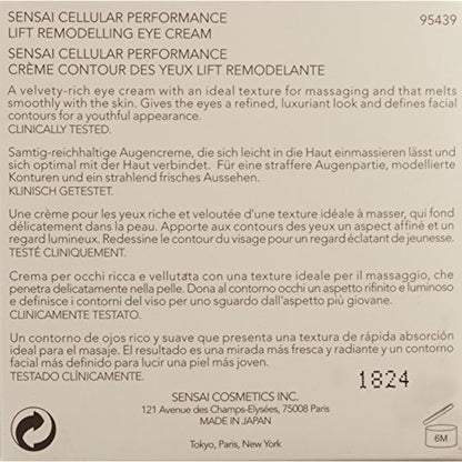Sensai Cellular Performance Lift Remodelling Eye Cream 15 ml