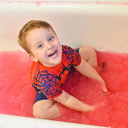 Zimpli Kids 12 Use Mega Value Baff Pack, 4 x Gelli Baff, 2 x Slime Baff & 6 x Crackle Baff, Children's Bath Toy, Sensory Birthday Present for Boys & Girls