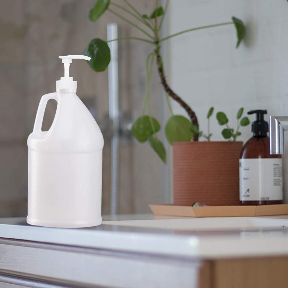 Pump Dispenser 38mm to Suit 5 Liter Containers 38MM Screw Top 5mL Dose Ideal for Hand Sanitizer, Soap, Shampoo Includes Tube With Twist Lock