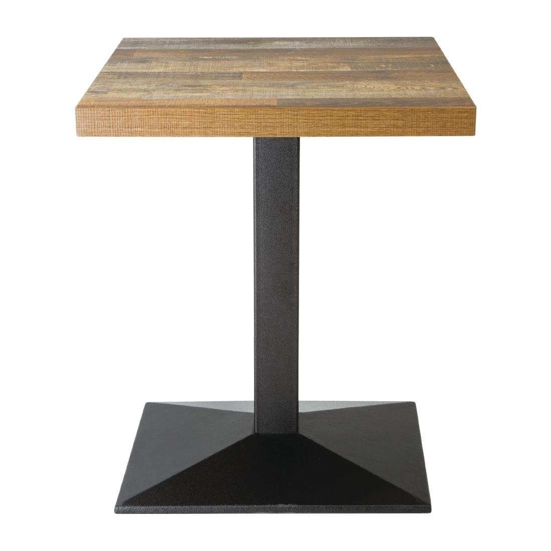 Bolero Pre-Drilled Square Chipboard Table Top, Indoor, 700 mm