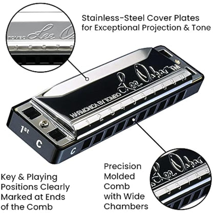 Lee Oskar Major Diatonic Harmonica in C