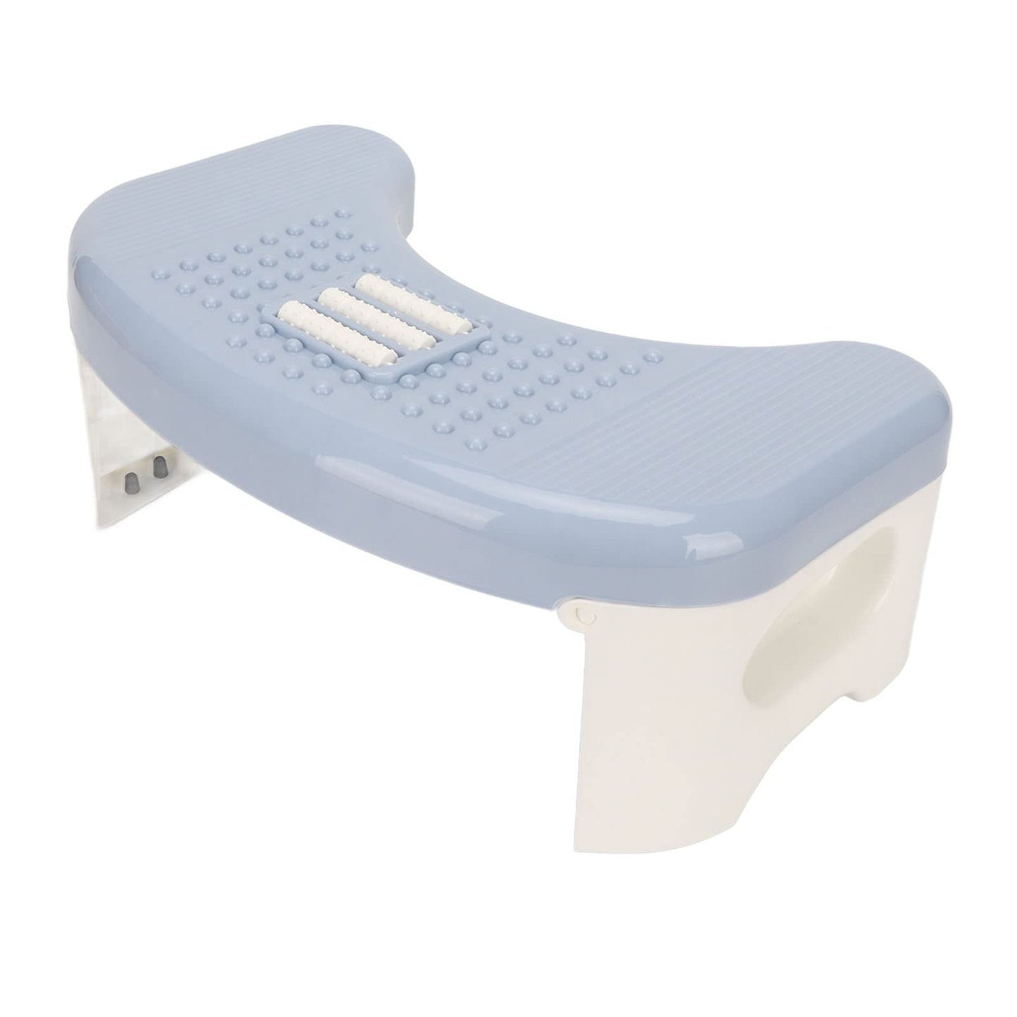 Toilet Stool for Adult Foldable Poop Stool for Bathroom, 7" Portable Toilet Stool for Adults, Non-Slip Toilet Step Stool for Bathroom