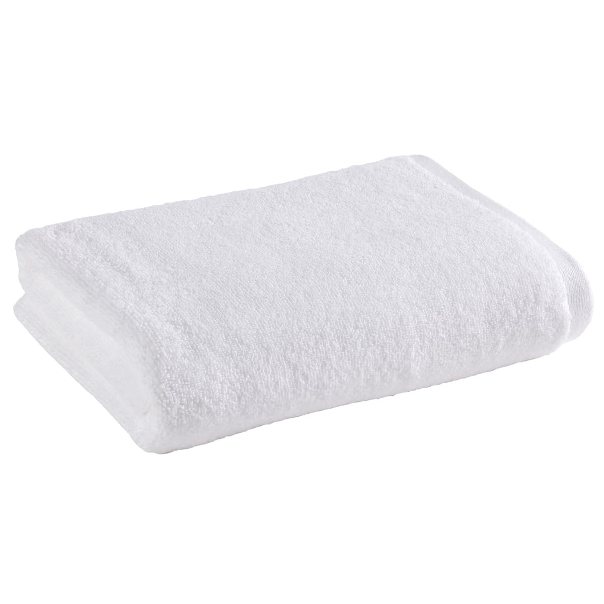 Christy Cirrus Lightweight Bath Towels | Set of 2 | Quick Dry | Super Soft and Fluffy | Lightweight Bathroom Shower Towels | 100% Cotton | White