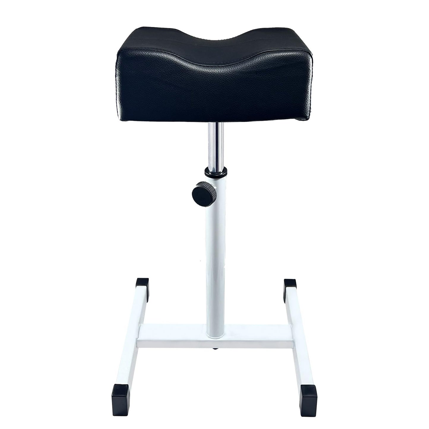 LOVEVLOGY Pedicure Chair Stool, Manicure Foot Care, Height-Adjustable Chair Leg Rest Foot Care for Nail Salon, Spa Massage, Beauty Salon, Nails, Black