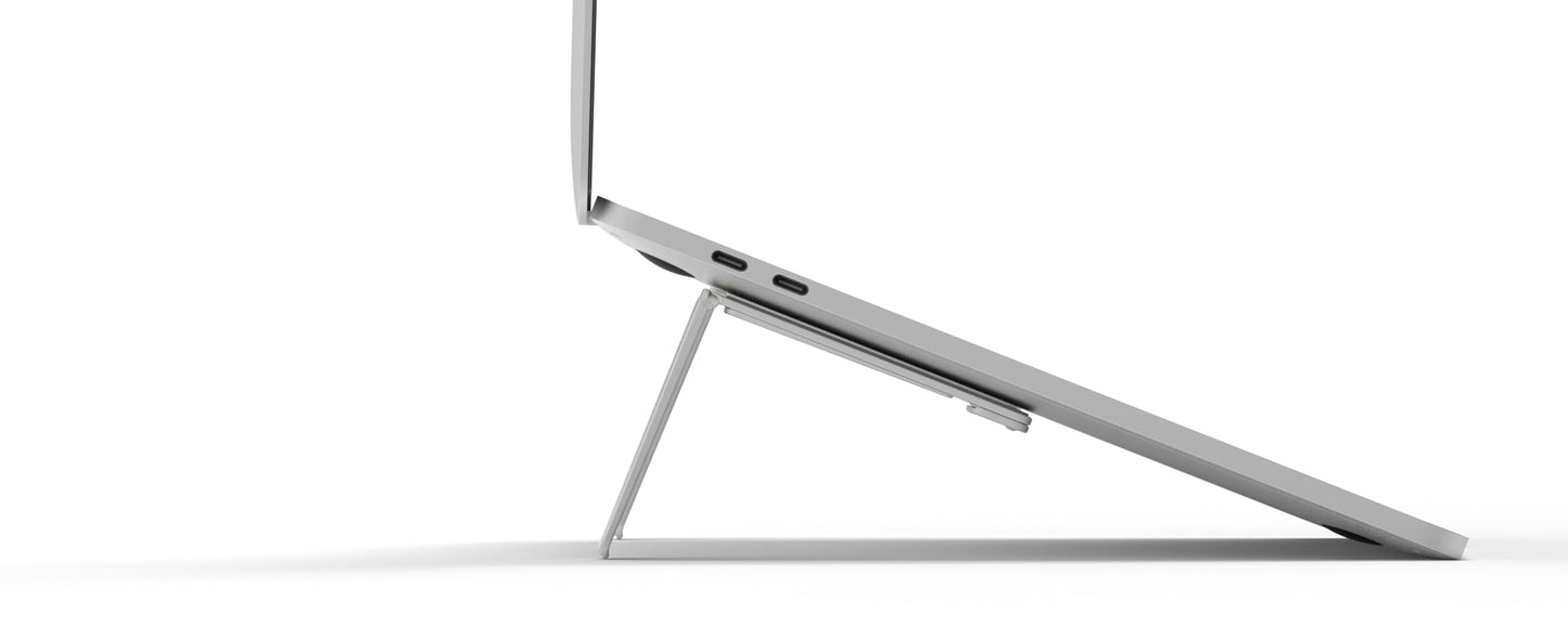 Aulumu G07 Pop Up Leg Stand [Business Color Scheme] Super Portable Cooling Laptop Stand, Ergonomic Laptop Riser Lift for Desk for MacBook