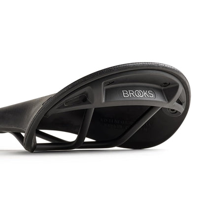 Brooks England Men's C17 All Weather Bicycle Saddle, Full Black, Medium