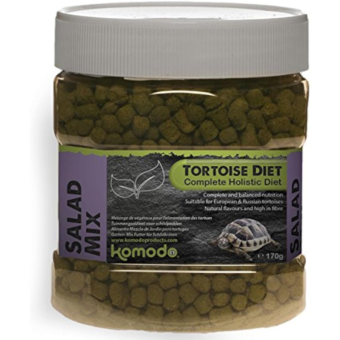 Komodo Complete Holistic Tortoise Diet, Salad Mix 680 g tub