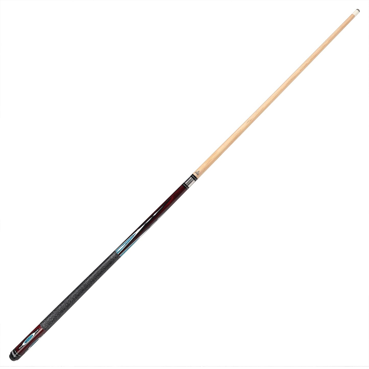 CUESOUL 58 Inch 19 Oz 1/2 Jointed Maple Billiard Pool Cue (CSTB004)