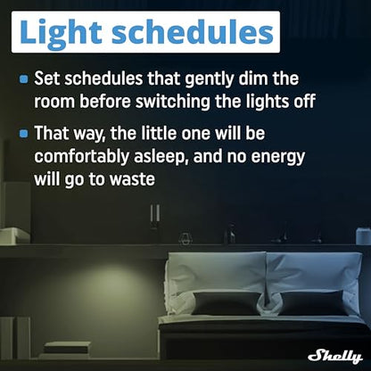 Shelly Plus 0-10V Dimmer | WiFi Smart Dimmer Switch | Dimmable Lights | Home Automation | Compatible with Alexa & Google Home | iOS Android App | No Hub Required