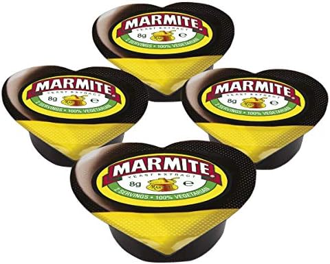 Marmite Yeast Extract Vegan Spread, 100 x 8 g Love Portions | 1 Pack, 800 g
