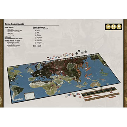 Renegade Game Studios | Axis & Allies: 1941 | Board Game | Ages 12+ | 2-5 Players | 60-180 Minutes Playing Time