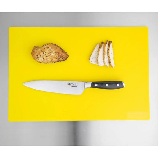 Hygiplas Standard Low Density Chopping Board Set 12X455X305mm Cutting 6pc
