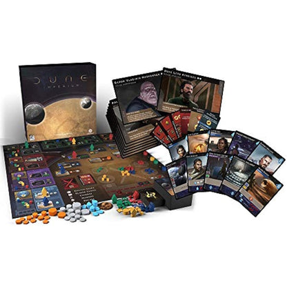 Dire Wolf | Dune: Imperium | Board Game | 1- 4 Players | Ages 14+ | 60 to 120 Minutes Playing Time, Black, 11 x 11 x 4 inches