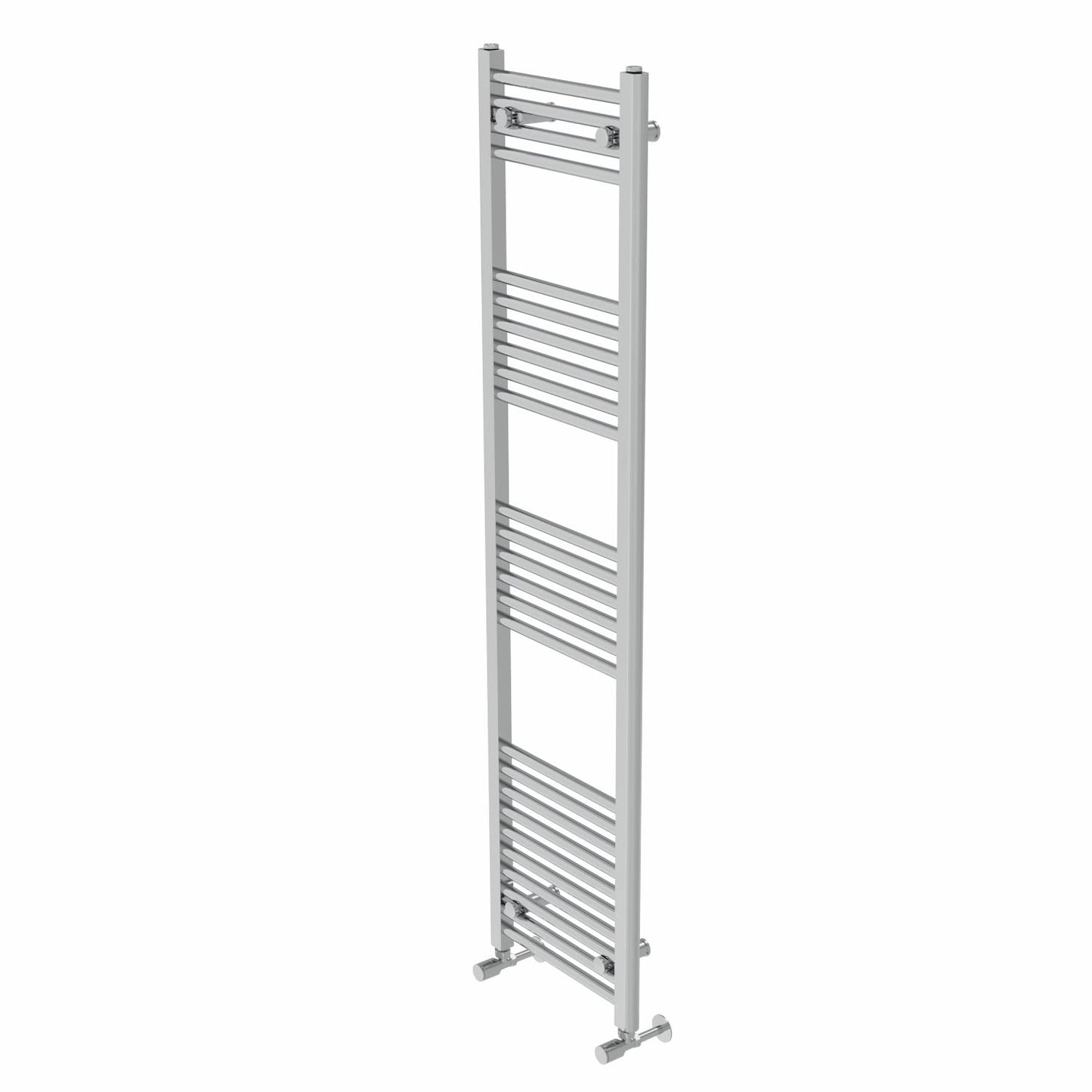Warmehaus Straight Heated Towel Rail Radiator Ladder Chrome 1600x400mm
