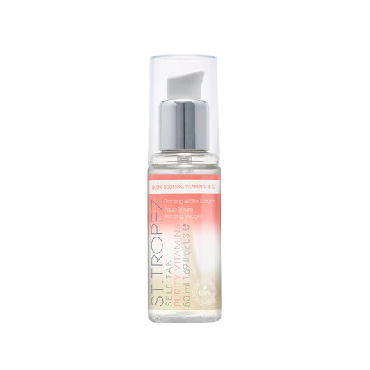St.Tropez Self Tan Purity Vitamins Face Serum, Natural Sunkissed Glow Face Tan, Vitamin C & D, Vegan, Natural & Cruelty Free Face Care, 50 ml