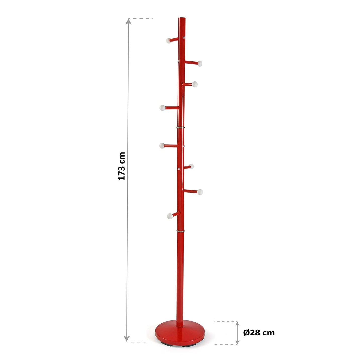 Versa 187904 - Coat Stand red