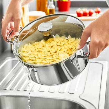 Tefal A70546 Duetto Cooking Pot Diameter 24 cm Suitable for Induction Cookers