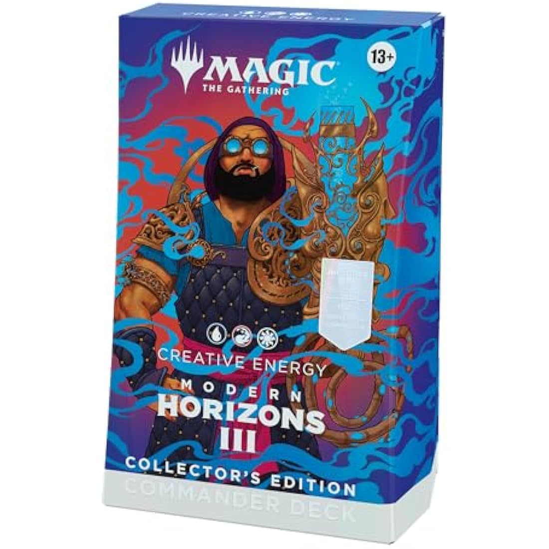 Magic: The Gathering Modern Horizons 3 Commander Deck: Collector’s Edition - Creative Energy (100-Card Ripple Foil Deck, 2-Card Collector Booster Sample Pack + Accessories) (English Version)