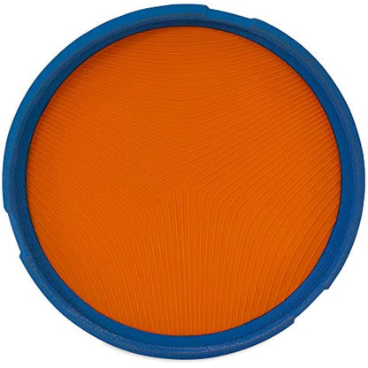Chuckit! Ultra Flight Frisbee Rubber Dog Toy Extended Distance & Flight Time For Interactive Fetch Play