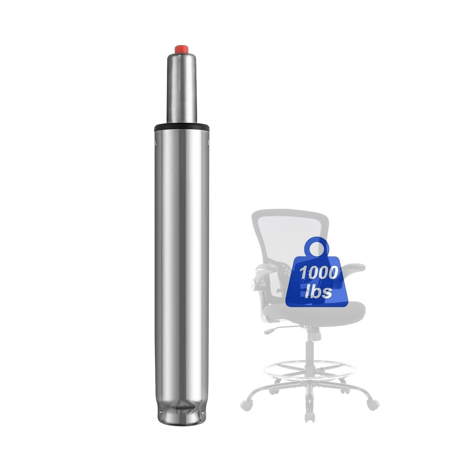 Gas Lift Cylinder for Office Chairs: Heavy Duty Gas Rod - Length 34-54cm
