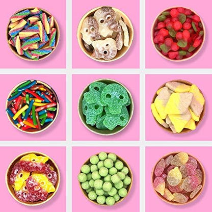 Rubydoobys Vegan Sweets Pouch - Huge Variety of Quality Vegan and Vegetarian Friendly Pick & Mix Sweets in Eco Packaging