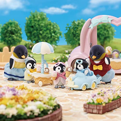 Sylvanian Families 5695 Penguin Babies Ride ‘n Play - Dollhouse Playsets