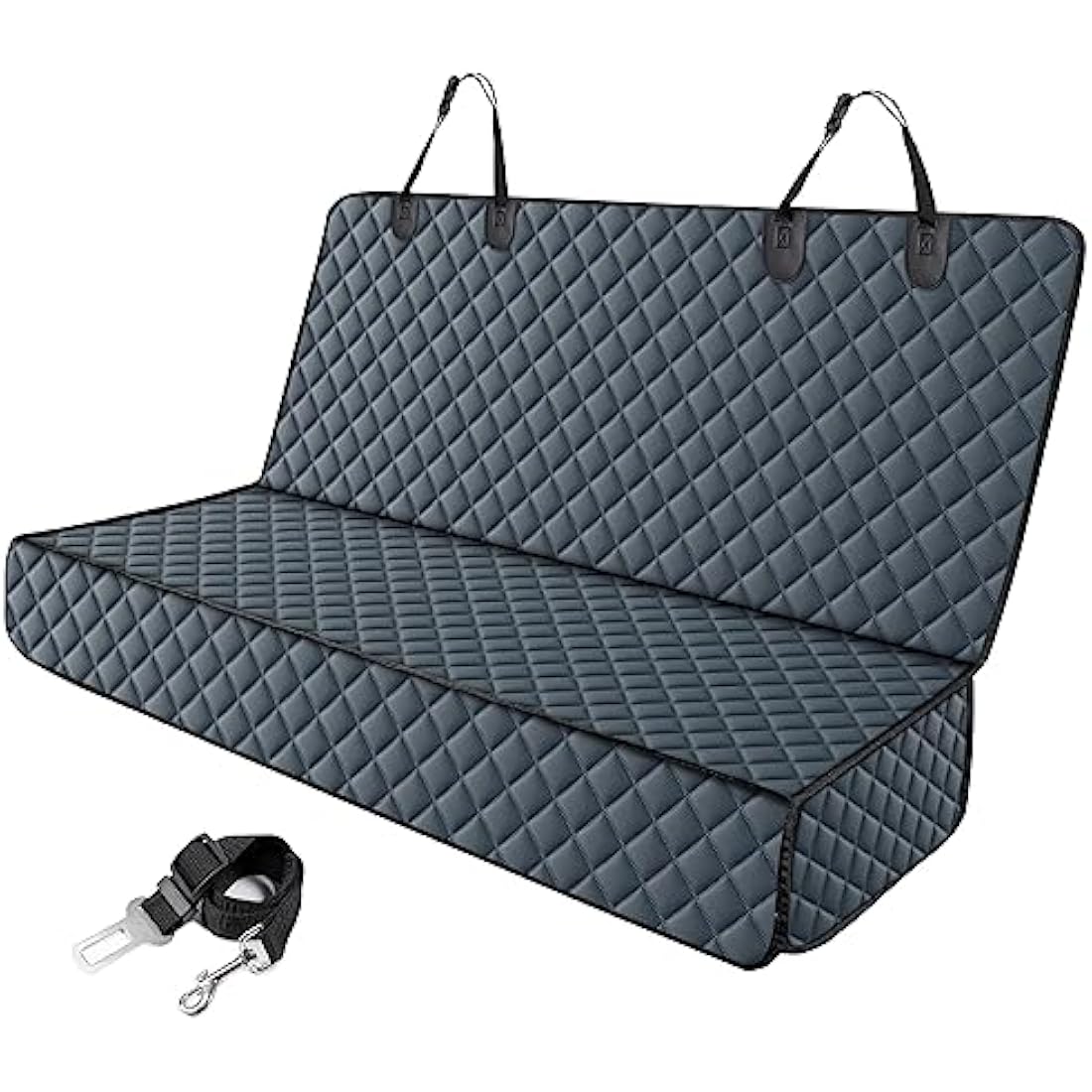 JOEJOY Dog Car Seat Cover - Waterproof Car Back Seat Cover for Dogs, Non-slip & Scratch Proof Back Seat Protector for Dogs, Easy to Clean Universal fits SUVs Cars