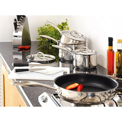 Stellar Profile Stainless Steel Teflon Non-Stick Frying Pan 20cm, Induction Ready, Oven Safe