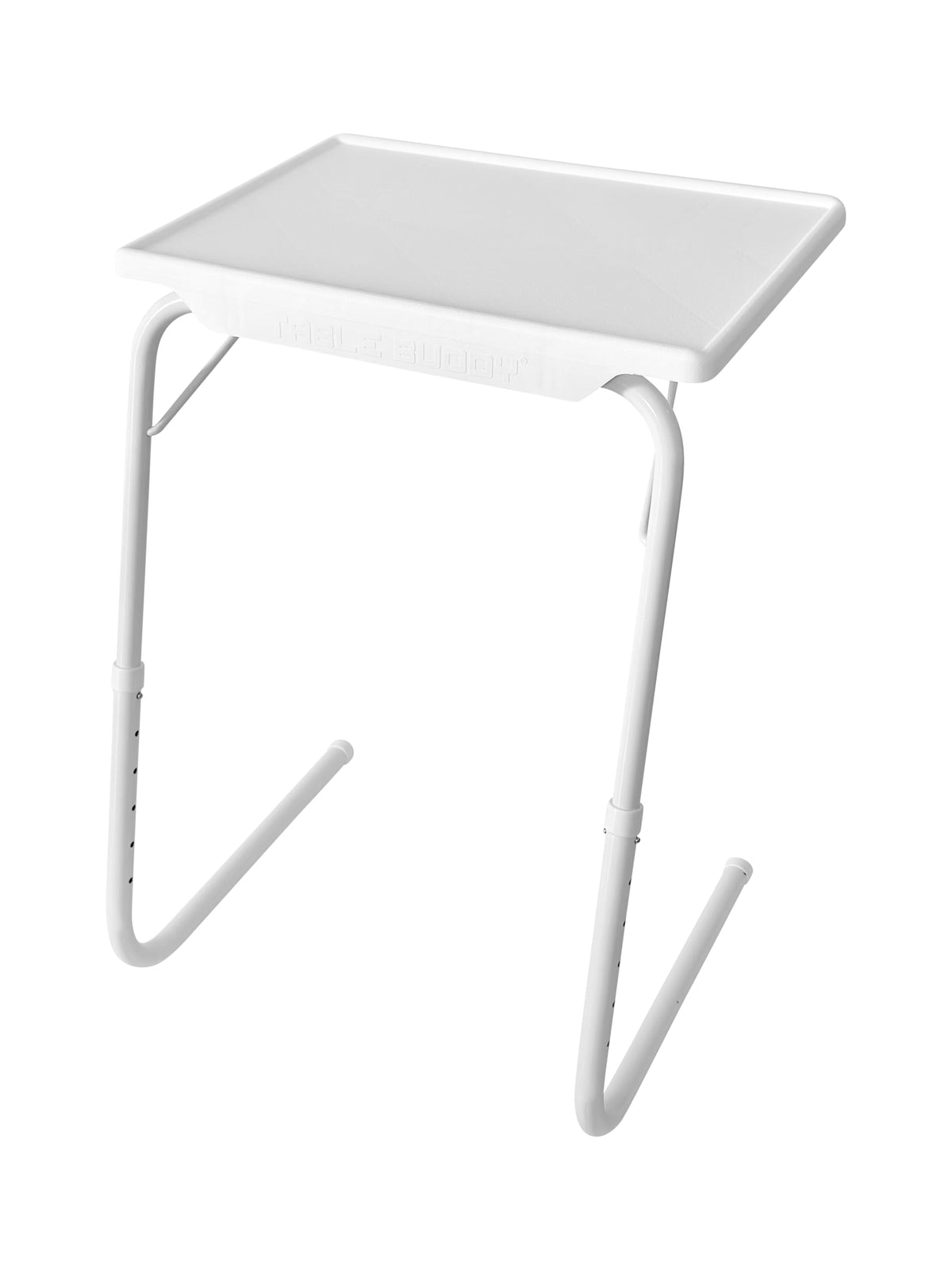 TABLE BUDDY | Adjustable multi position portable folding table mate for dining, workstation, bed tray, work, watch tv, study