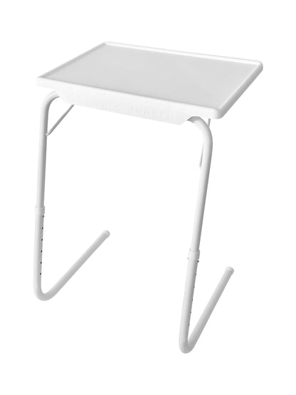 TABLE BUDDY | Adjustable multi position portable folding table mate for dining, workstation, bed tray, work, watch tv, study